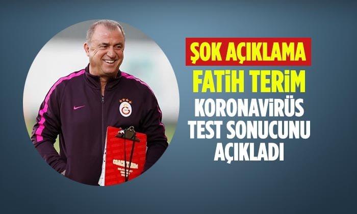 Fatih Terim Koronavirüs Test Sonucunu Açıkladı