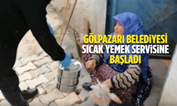 Gölpazarı Belediyesi Sıcak Yemek Dağıtmaya Başladı