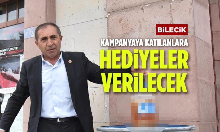 Bilecik’te Düzenlenen Kampanyaya Katılanlara Hediyeler Verilecek