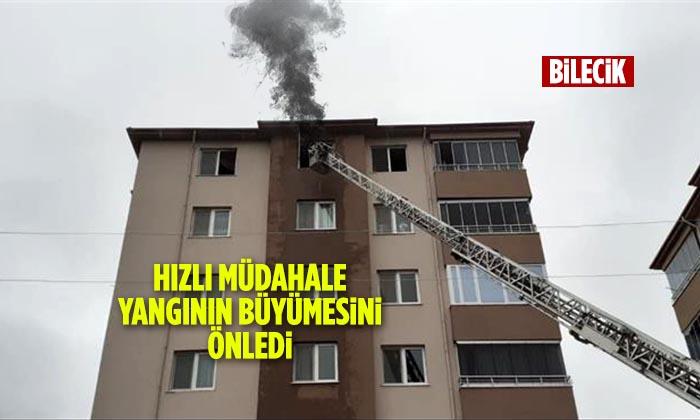 Hızlı Müdahale Yangının Büyümesini Önledi