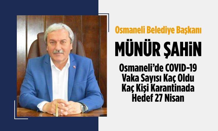 Başkan Şahin, Koronavirüs Vaka ve Karantina Sayılarını Açıkladı