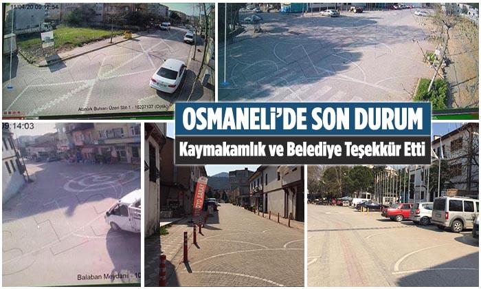 Osmaneli Halkı Kurallara Uyuyor