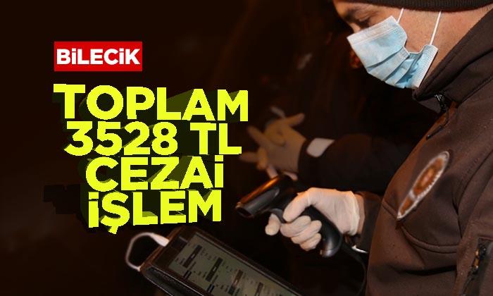Toplam 3528 TL Cezai İşlem Uygulandı