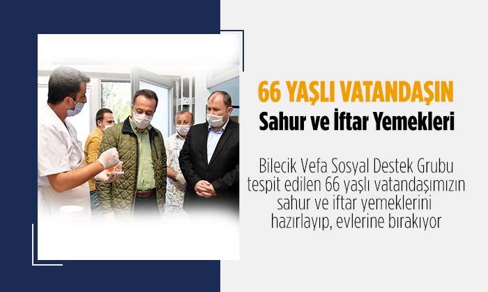 Yaşlı 66 Vatandaşa Her Gün İftar Yemekleri ve Sahurluklar