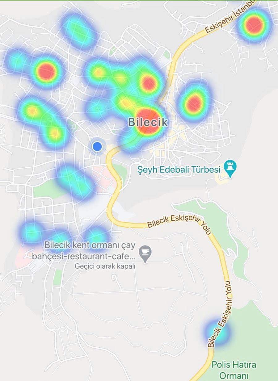 Bilecik Koronavirüs Haritası Güncel Durum