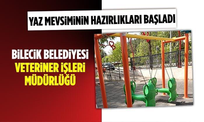 Bilecik’te Yaz Mevsiminin Hazırlıkları Başladı