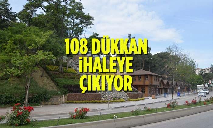 108 Dükkan İhaleye Çıkıyor