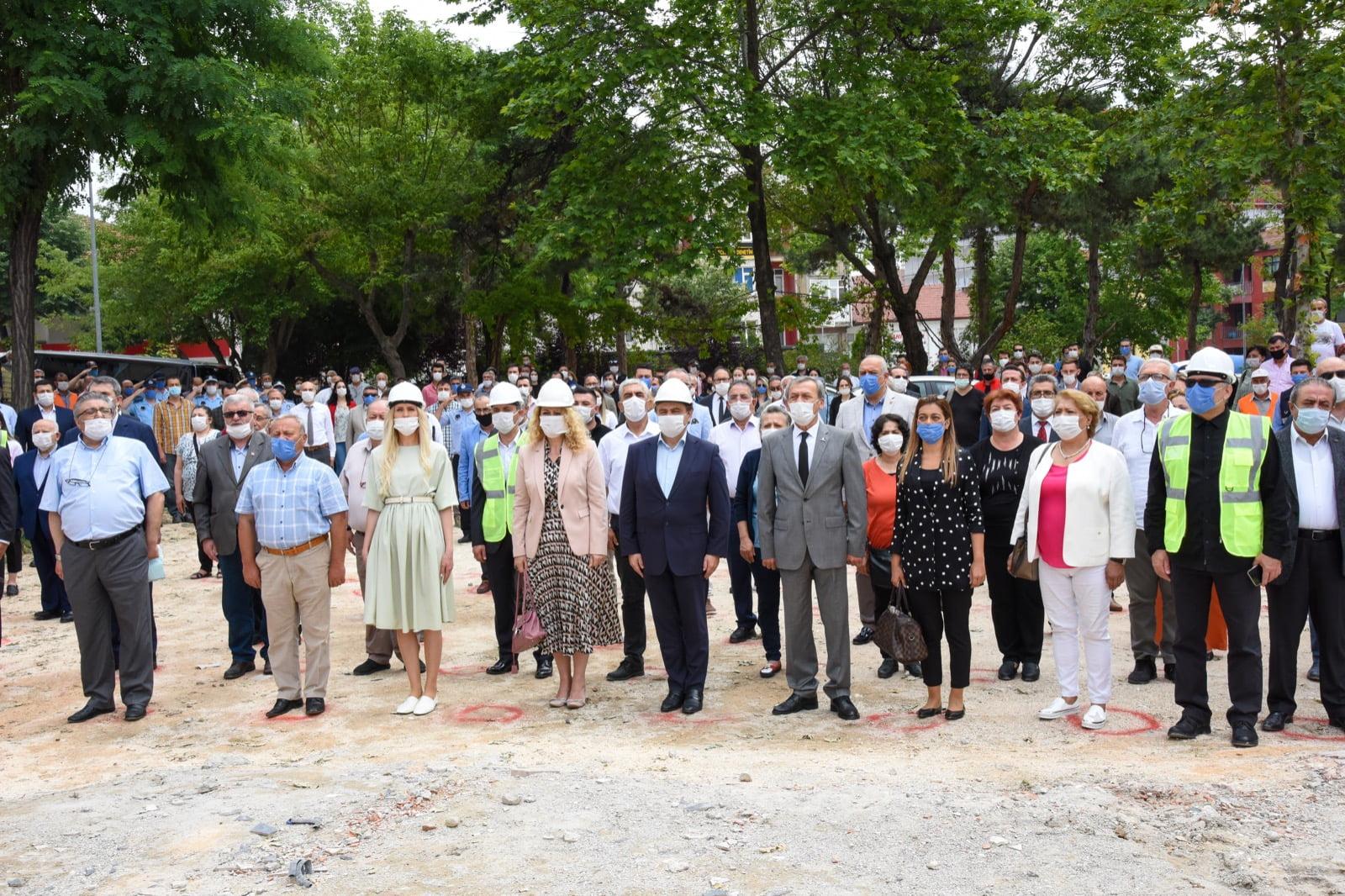 Bilecik Atatürk Parkı'nın Temeli Atıldı