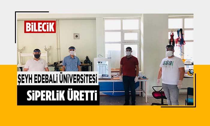 Bilecik Şeyh Edebali Üniversitesi Siperlik Üretti