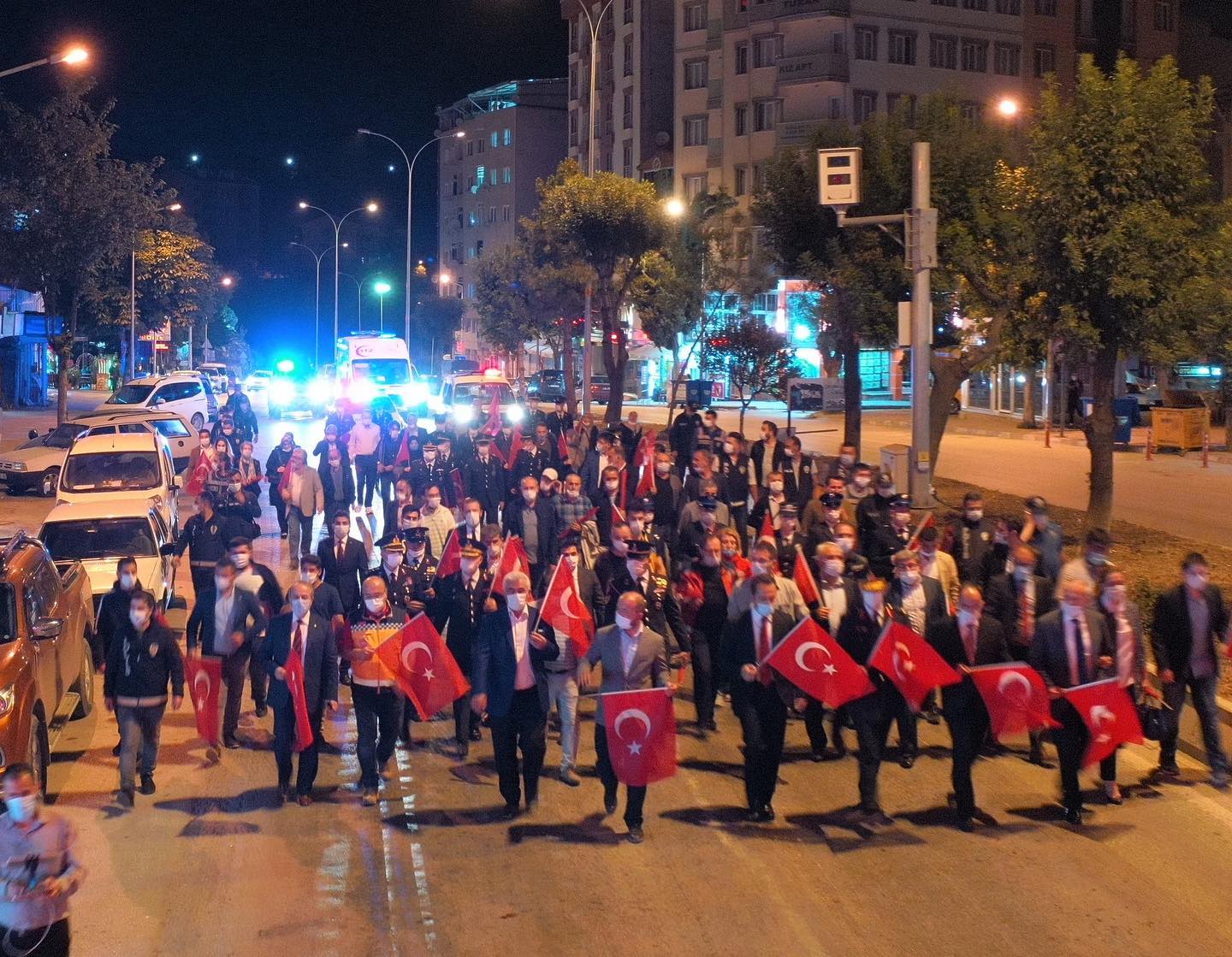 Bilecik 15 Temmuz Demokrasi ve Milli Birlik Günü Yürüyüşü