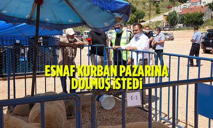 Bilecik Kurban Pazarına Esnaf Dolmuş İstedi