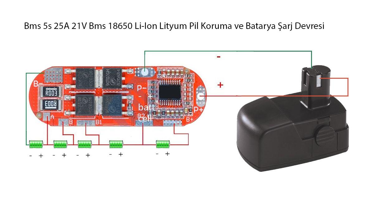 Eski Akülü Vidalama Pillerini Lityum İyon Pillerle Değiştirmek