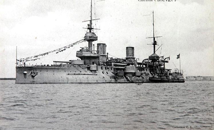 18-Mart-1915-Batırılan Fransız Savaş Gemisi Bouvet