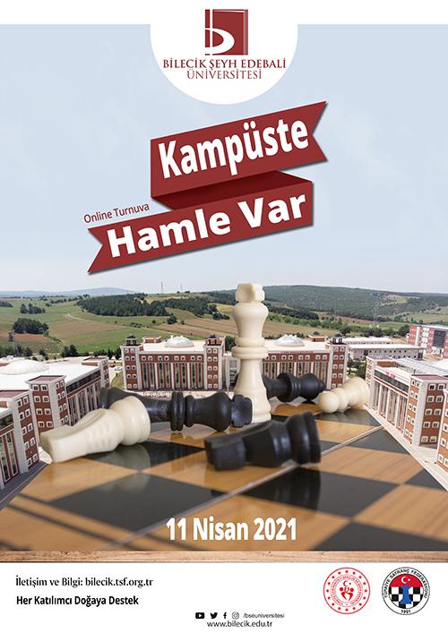 Kampüste Hamle Var Çevrimiçi Satranç Turnuvası görseli