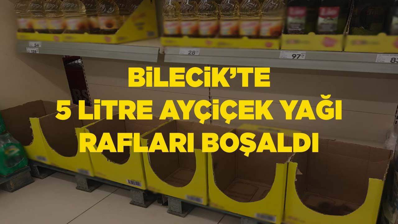 5 litre aycicek yagi raflari bosaldi-bilecik-haber