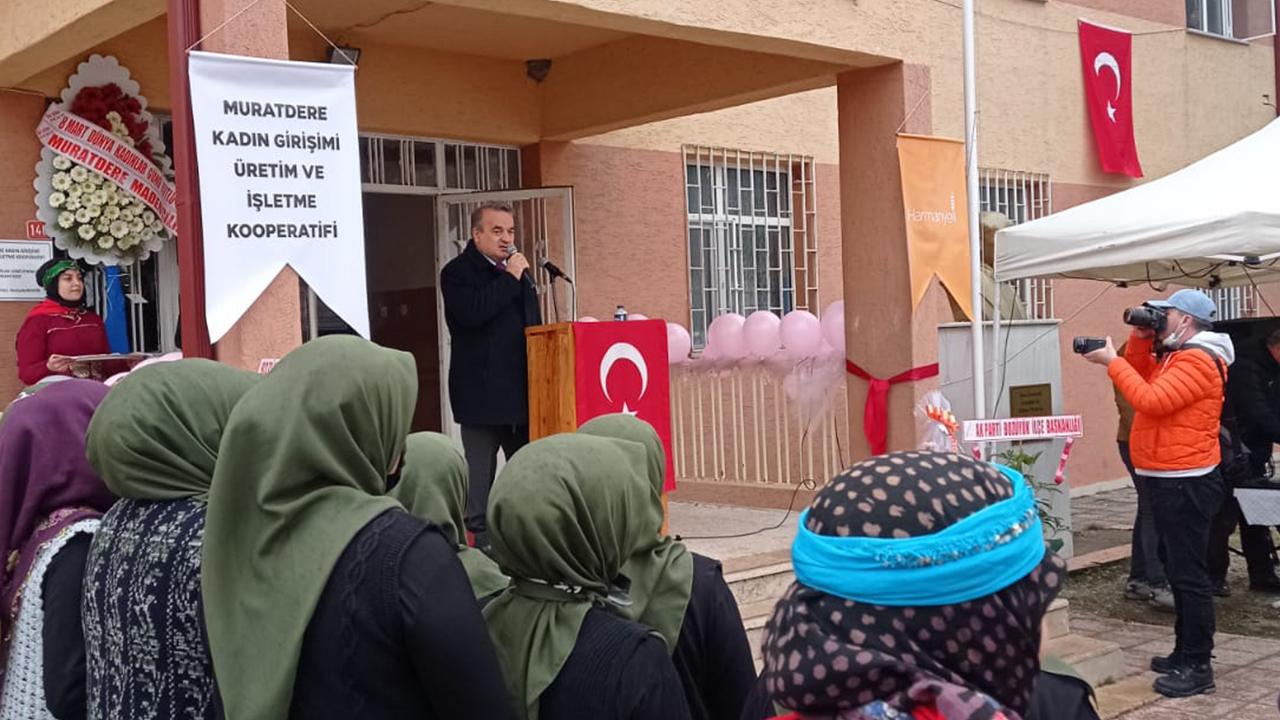 Muratdere Kadın Girişimi Üretim ve İşletme Kooperatifi açılış