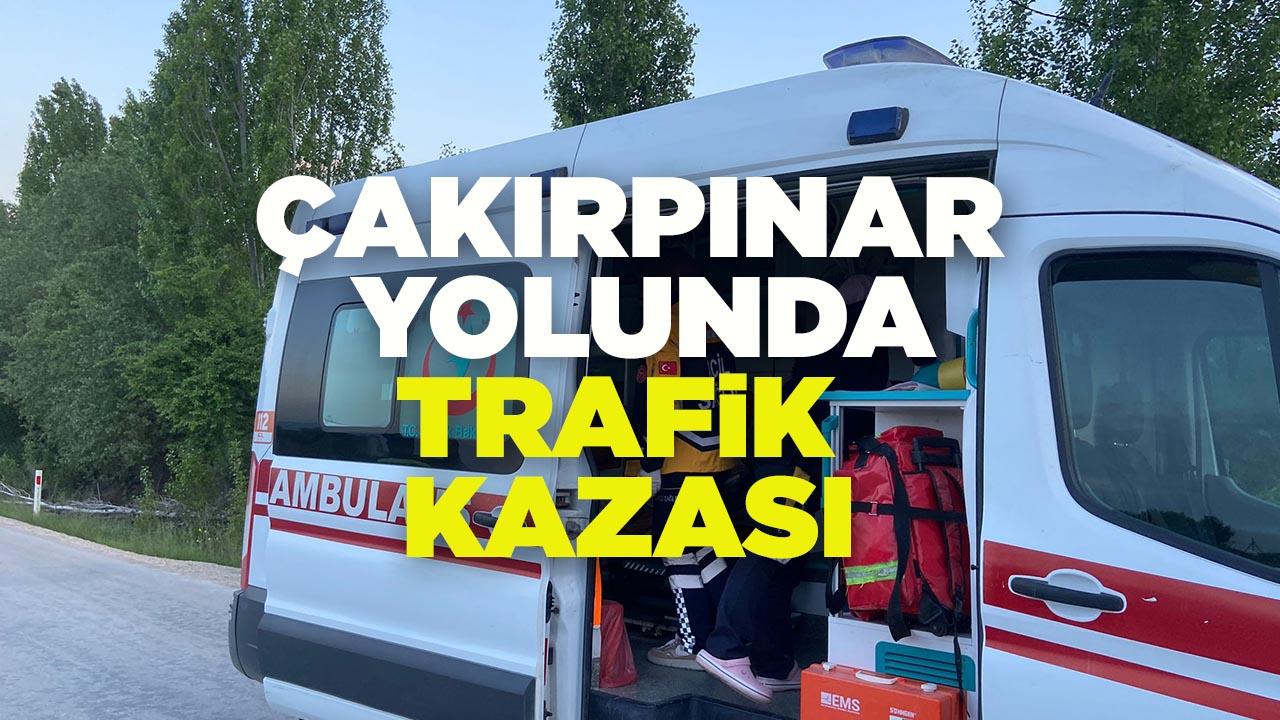 Çakırpınar Yolunda Trafik Kazası
