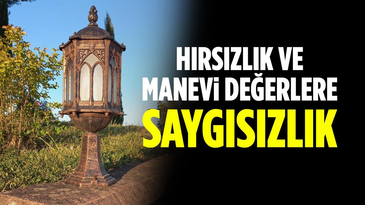 Dursun Fakih Türbesindeki Aydınlatmalar Çalındı