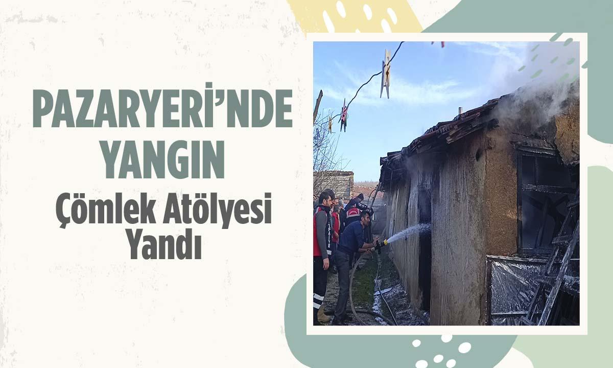 Çömlek Atölyesinde Yangın