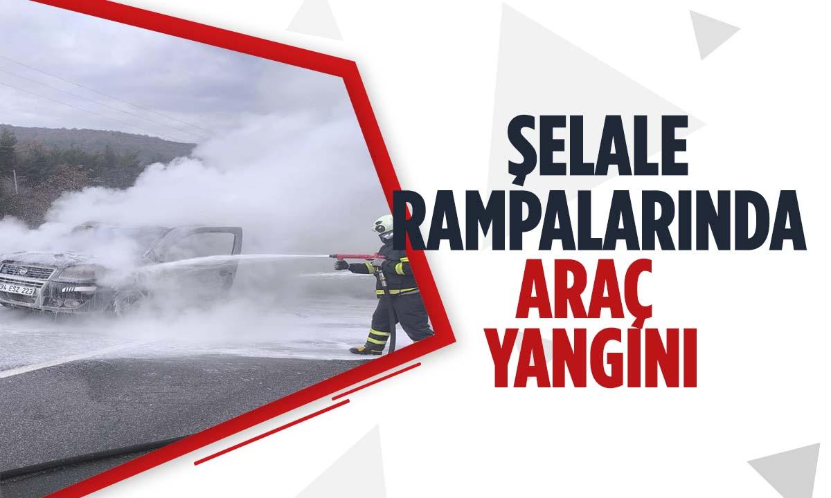 Seyir Halindeki Araçta Yangın