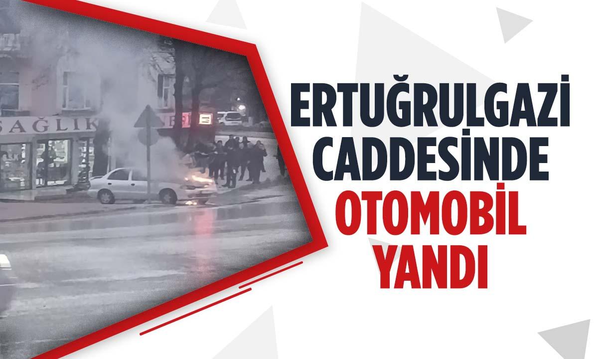 Yangında Otomobil Kullanılamaz Hale Geldi