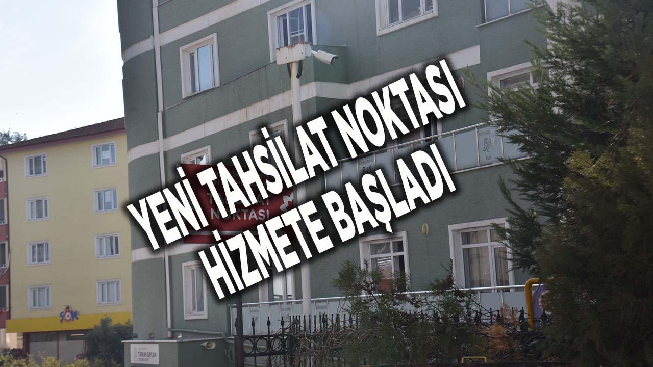 Yeni Tahsilat Noktası Hizmete Girdi