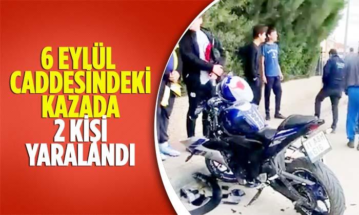Bilecik 6 Eylül Caddesinde Kaza