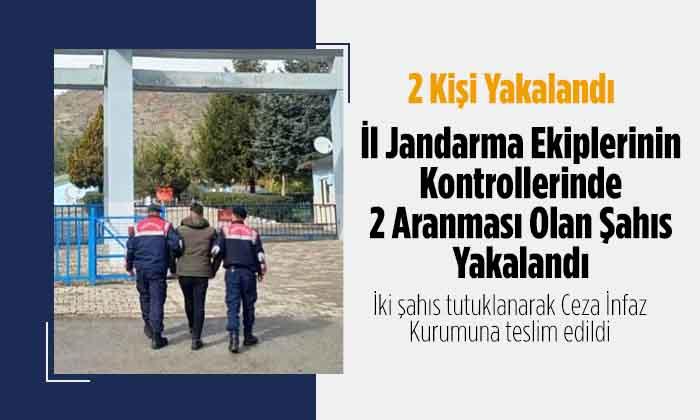Bilecik İl Jandarma Komutanlığı Ekiplerinin Kontrollerinde Aranması Olan 2 Kişi Yakalandı