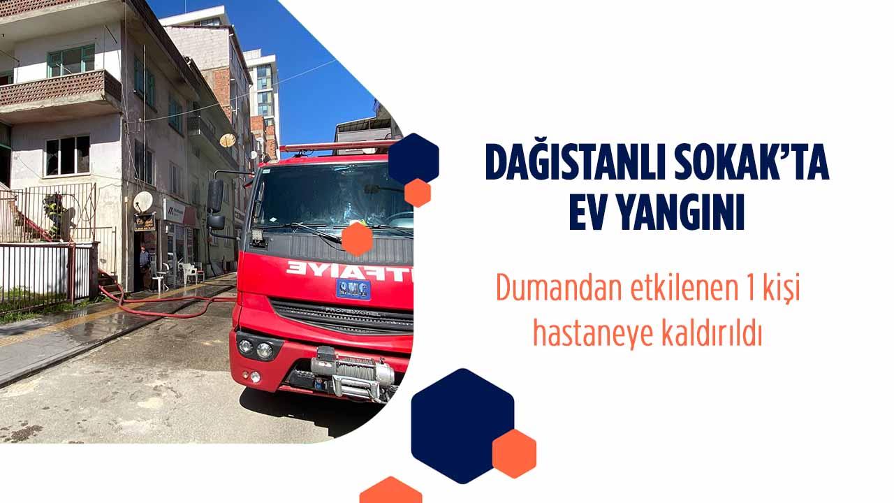 Bilecik Dağıstanlı Sokakta Ev Yangını