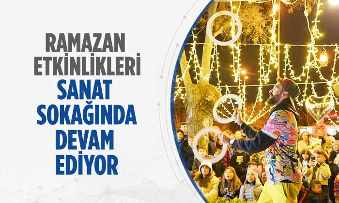 Bilecik’te Ramazan Etkinlikleri Sanat Sokağında Devam Ediyor