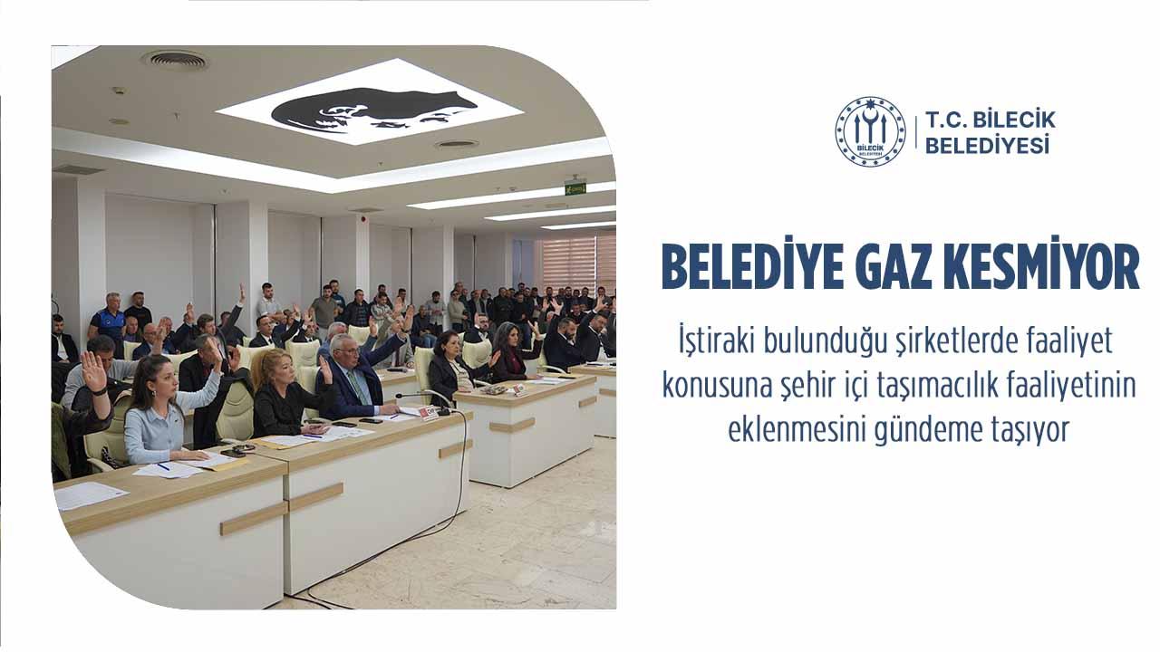 Bilecik Belediyesi Gaz Kesmiyor