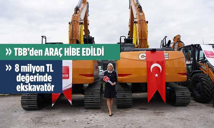 Bilecik Belediyesine TBB’den Araç Hibesi