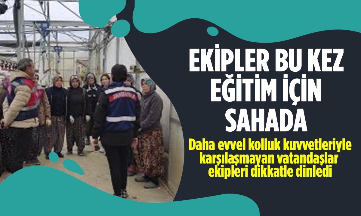 Bilecik İl Jandarma Komutanlığı Ekipleri Bu Kez Eğitim İçin Sahada