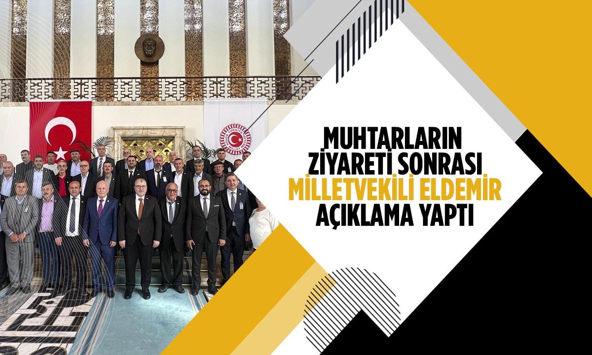 Bilecik Milletvekili Eldemir Muhtarların Ziyareti Sonrası Açıklama Yaptı