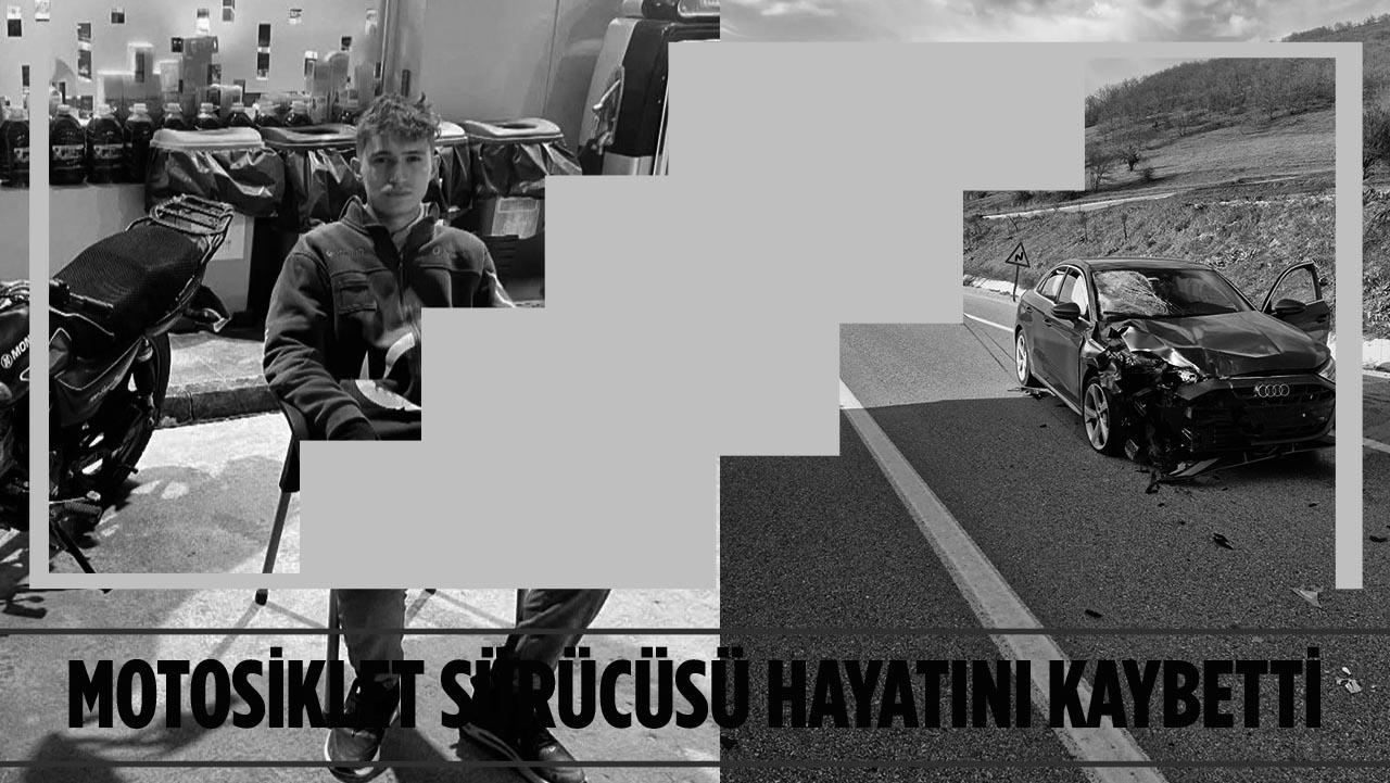 Bilecik’te Otomobilin Çarptığı Motosikletin Sürücüsü Hayatını Kaybetti