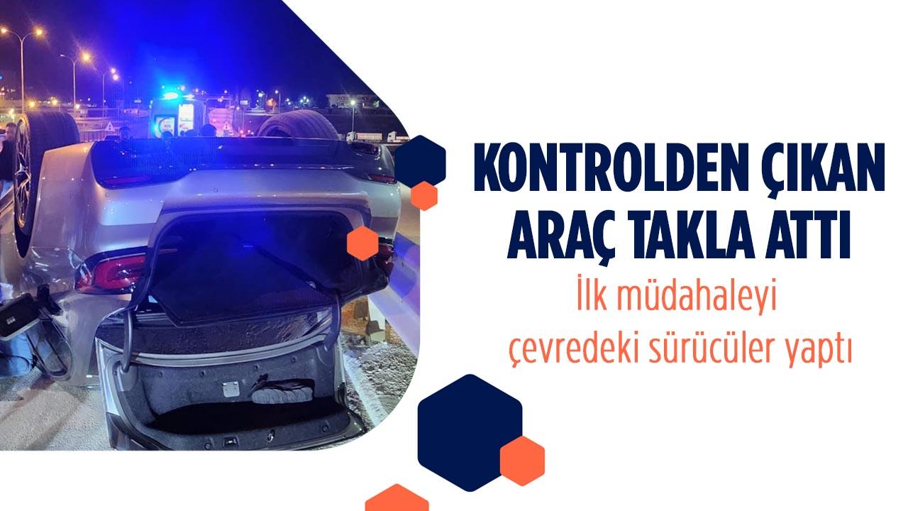 Bilecik Eğitim ve Araştırma Hastanesi Yakınlarında Kaza