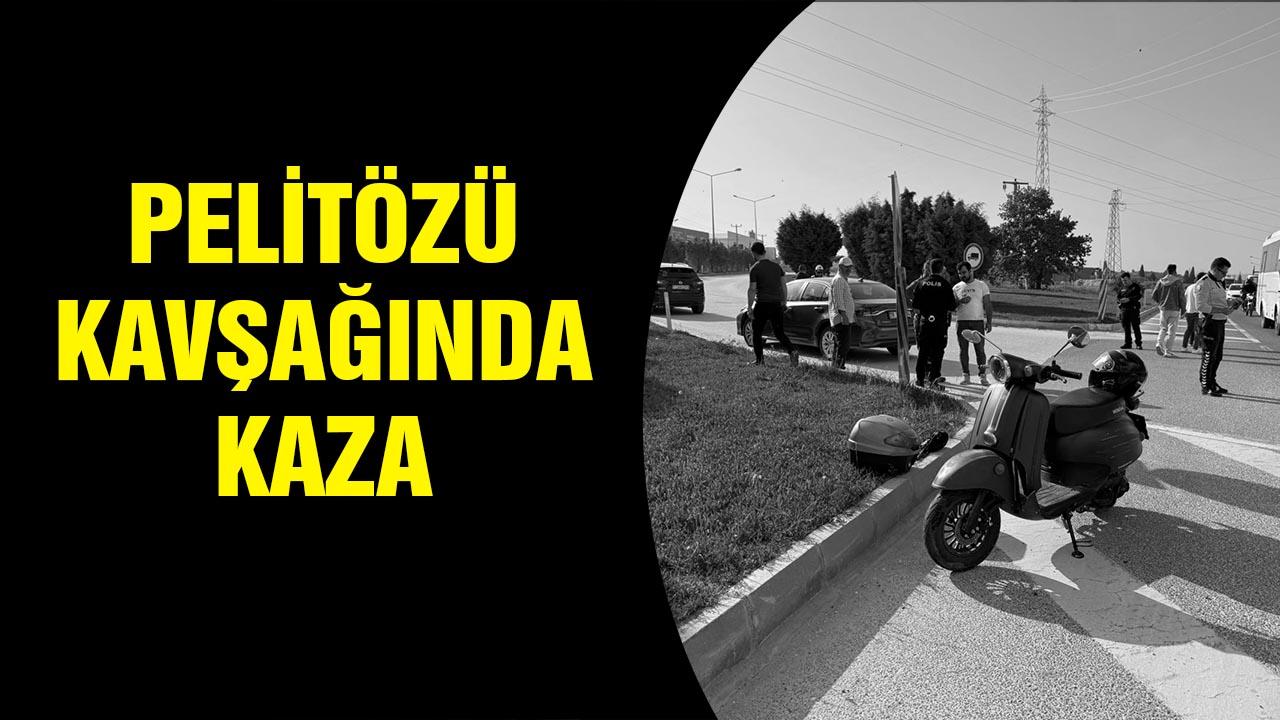 Bilecik Pelitözü Kavşağında Kaza