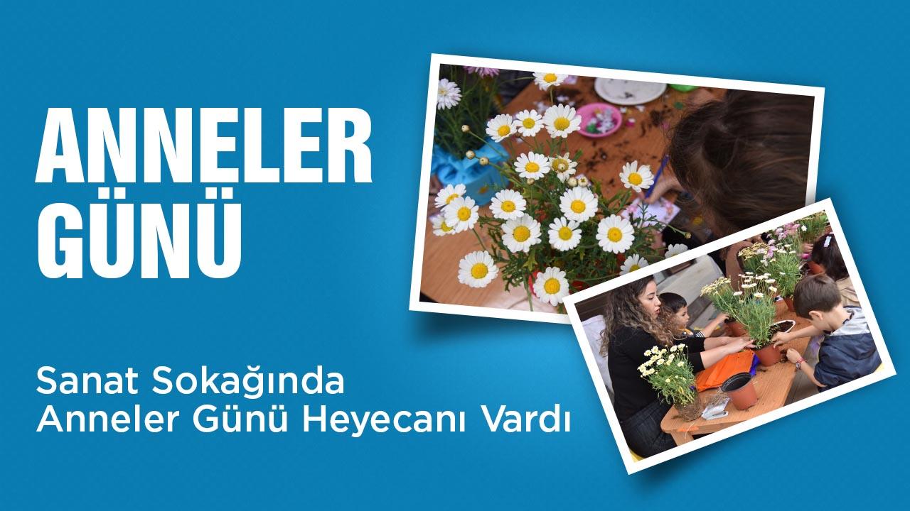 Bilecik Sanat Sokağında Anneler Günü Heyecanı Vardı