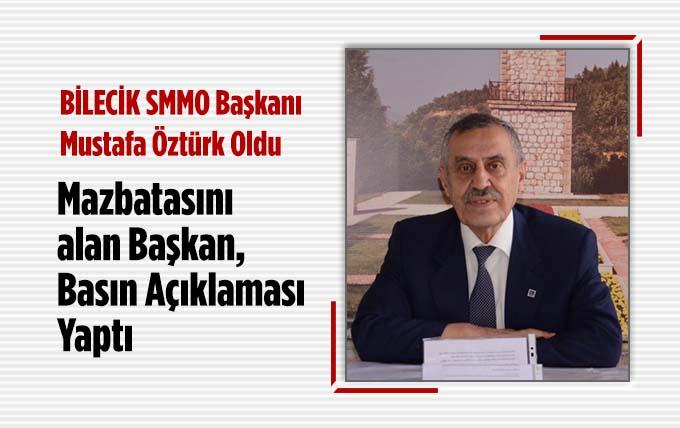 Bilecik SMMO Başkanı Mustafa Öztürk Oldu