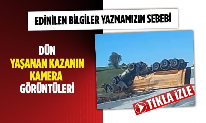 Bilecik’te Dün Yaşanan Kaza Araç Kamerasında