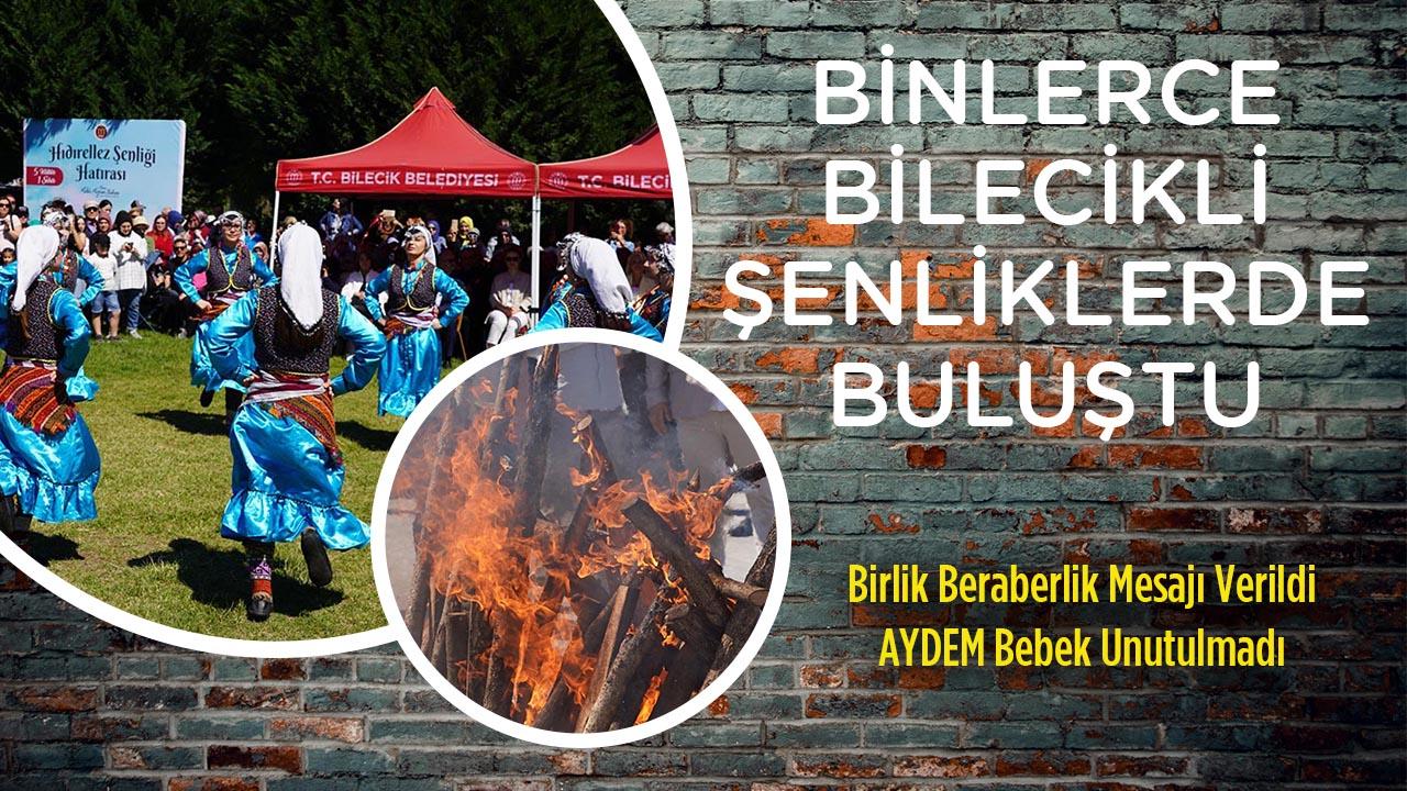 Binlerce Bilecikli Hıdırellez Şenliğinde Buluştu