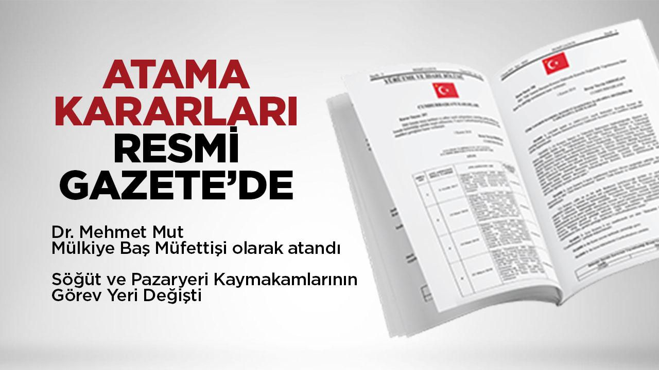 Cumhurbaşkanlığı Atama Kararları Resmi Gazetede Yayımlandı