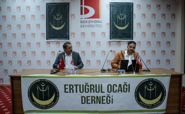 ertuğrulsancağında demiryolu inşa faaliyetleri konulu kitap tanıtıldı (1)