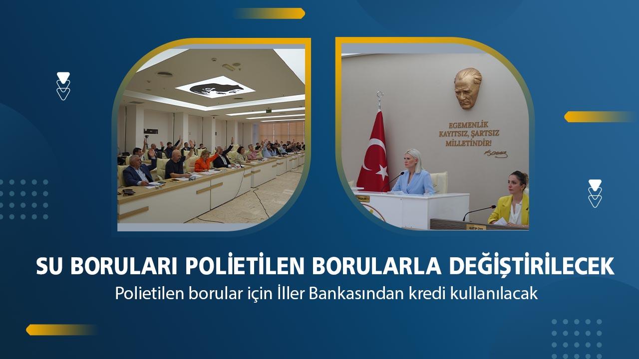 Eskimiş Borular Polietilen Borularla Değiştirilecek