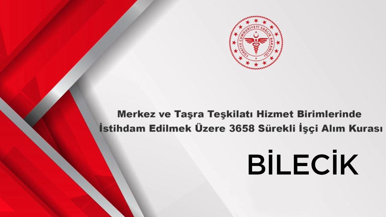 Sağlık Bakanlığı Bilecik 8 Temizlik Görevlisi Kura Sonuçları