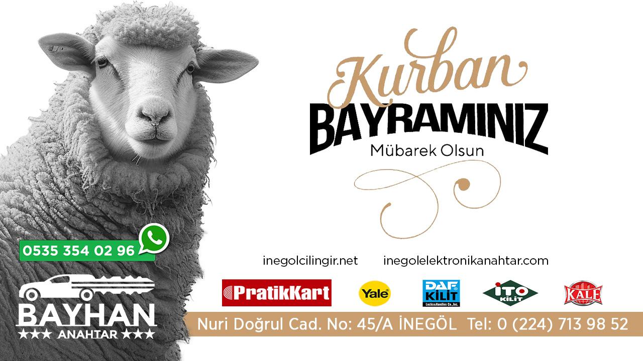 Bayhan Anahtar Kurban Bayramı Kutlama Mesajı