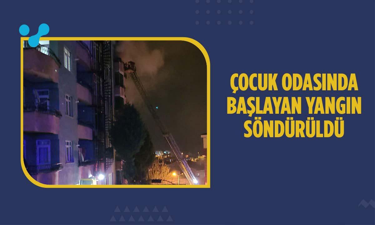 Bahçelievler Mahallesi Dinar 2 Sokak’ta Yangın Paniği