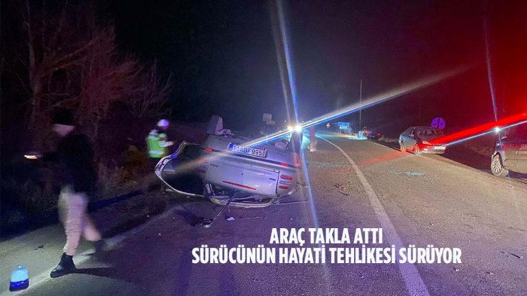 Bilecik Bozüyük’te Trafik Kazası: 1 Ağır Yaralı