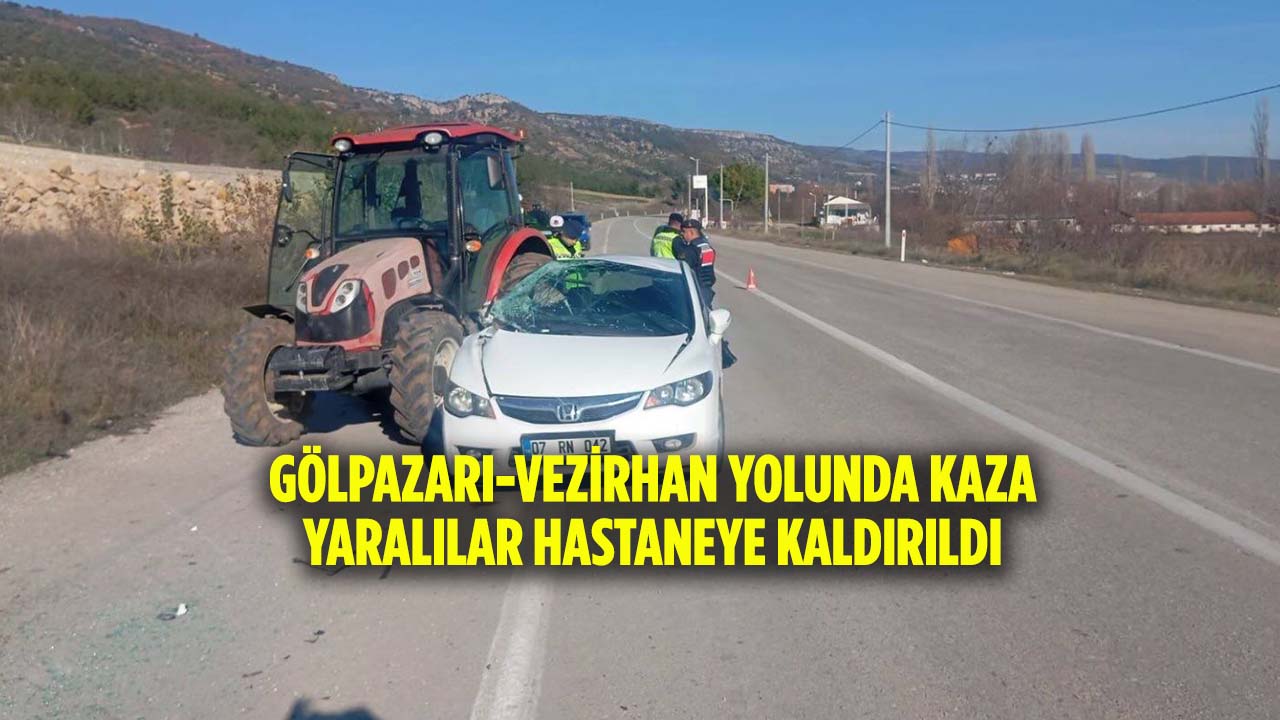 Bilecik Gölpazarı’nda Trafik Kazası: 4 Yaralı