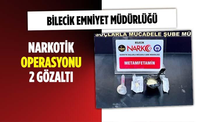 Bilecik’te Narkotik Operasyonu: 2 Şüpheli Yakalandı